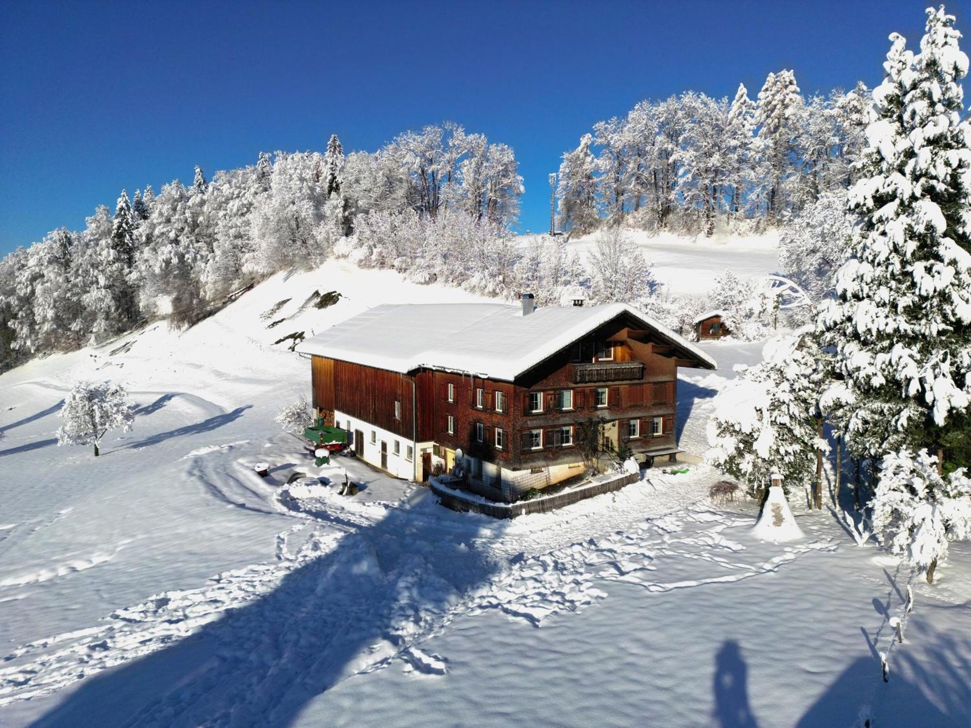 Bergoase Hohenegg Lingenau Exterior foto
